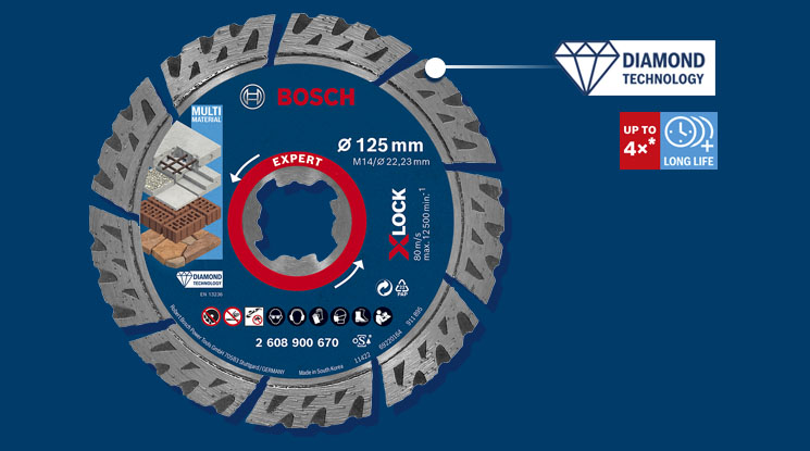 Bosch Expert MultiMaterial Disque à tronçonner diamanté, 450 x 3,3 x 2 –  Toolbrothers
