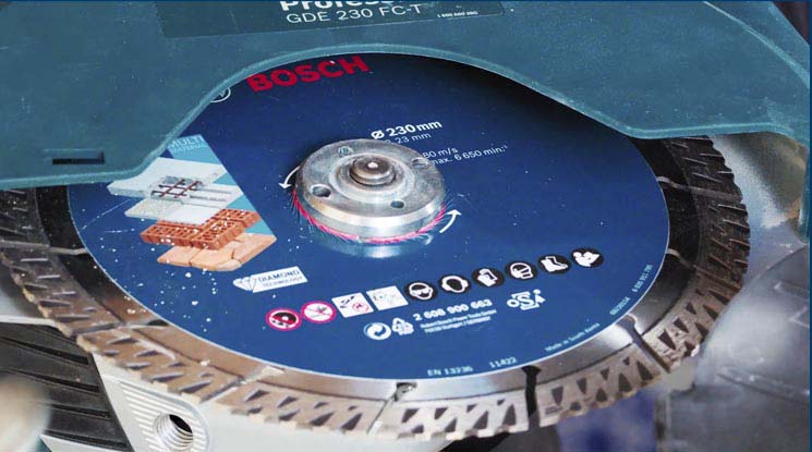 Bosch Expert MultiMaterial Disque à tronçonner diamanté, 450 x 3,3 x 2 –  Toolbrothers