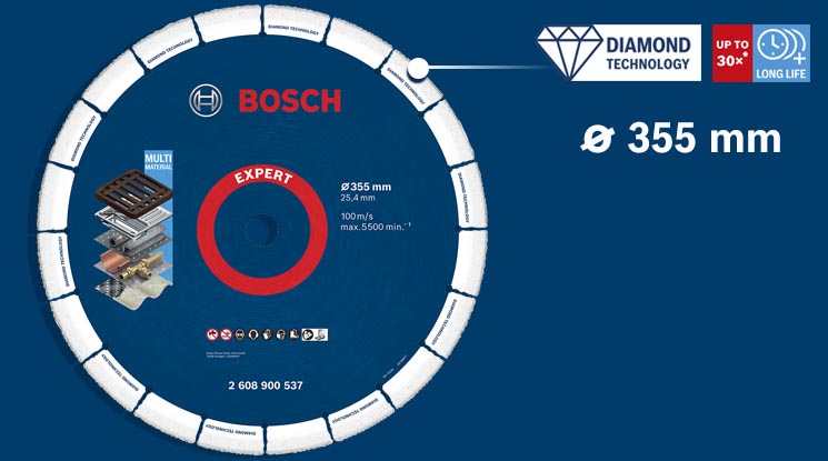 BOSCH Expert - Diamond Metal Wheel