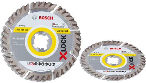 bosch x-lock dimanta griezējdisks standard for universal